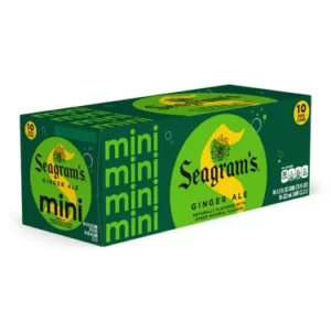 7.5oz Pack Seagrams Ginger Ale 3/10PK