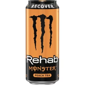 15.5oz Monster Rehab Tea + Peach