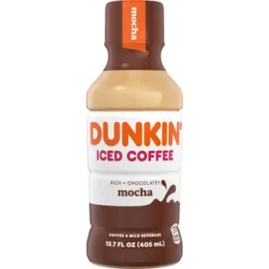 13.7oz Dunkin’ Donuts Mocha Iced Coffee