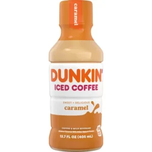 13.7oz Dunkin Caramel Iced Coffee
