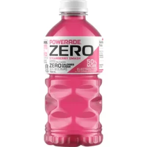 28oz Powerade Zero Strawberry Smash