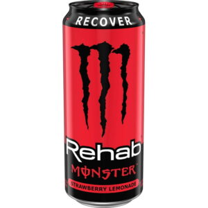 15.5oz Monster Rehab Strawberry Lemonade