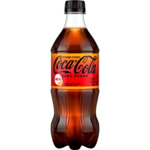 20oz Coca-Cola Zero Sugar Orange Cream