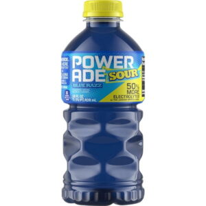 28oz Powerade Blue Razz Sour