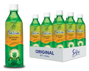 1.5LT Savia Aloe Vera Drink Original 6CT