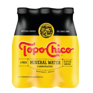 15.5oz Topo Chico Mineral Water Bottle 4/6pk