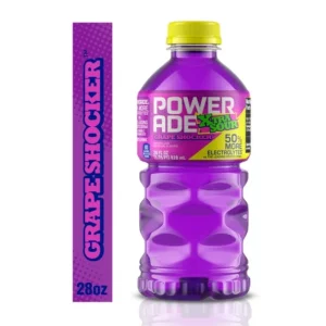 28oz Powerade Xtra Sour Grape Shocker
