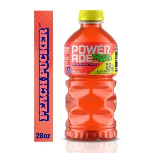 28oz Powerade Xtra Sour Peach Pucker