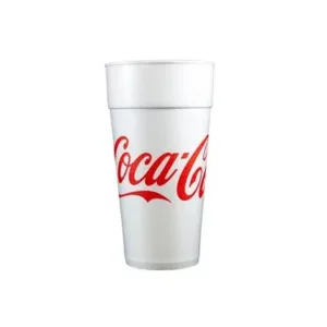 24oz Coca-Cola Foam Travel Cups