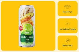 16oz Vinut Ginger Honey Juice 100% 24CT